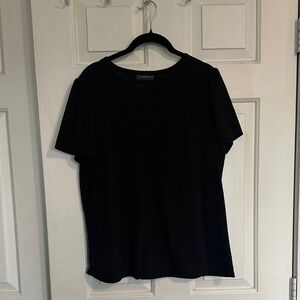 Rafaella black womens top size large